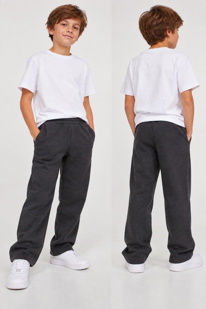 Jogging de friza  color black