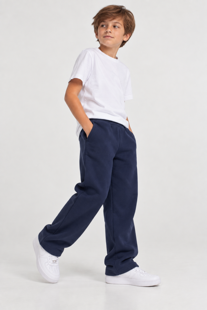 Jogging de friza  color azul marino